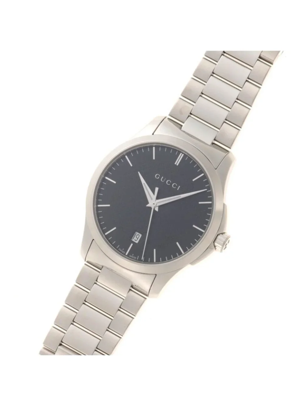 Gucci G-Timeless Watch Steel Black Dial Quartz